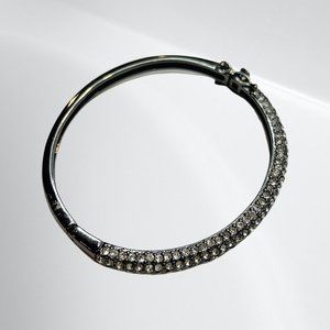 Je T'aime Black Bangle Diamond Bracelet